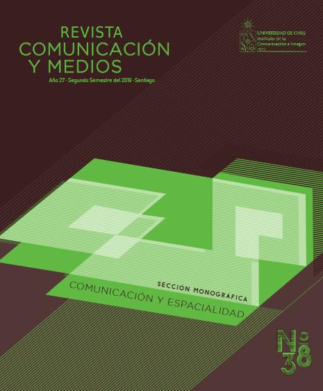 Portada N°38 de la Revista Comunicación y Medios del Instituto de la Comunicación e Imagen de la Universidad de Chile.