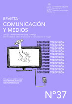 Portada Número 37 Revista Comunicación y Medios.