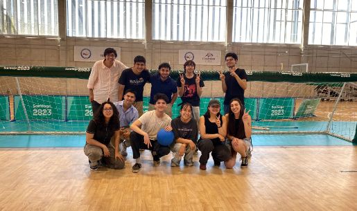 Goalball en la Universidad de Chile