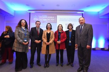 Conferencia académica por la Libertad de Prensa organizada por FCEI U. Chile, Facultad de Comunicaciones de la UC y Unesco