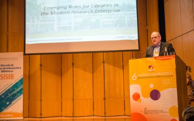 Charles Eckman, director de bibliotecas de la Universidad de Miami Charles Eckman, director de bibliotecas de la Universidad de Miami