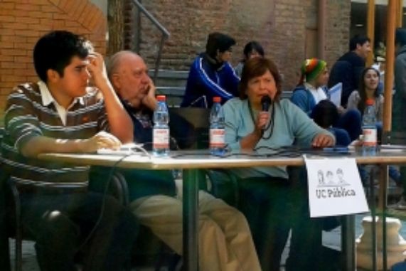 Panelistas Foro UC Pública.