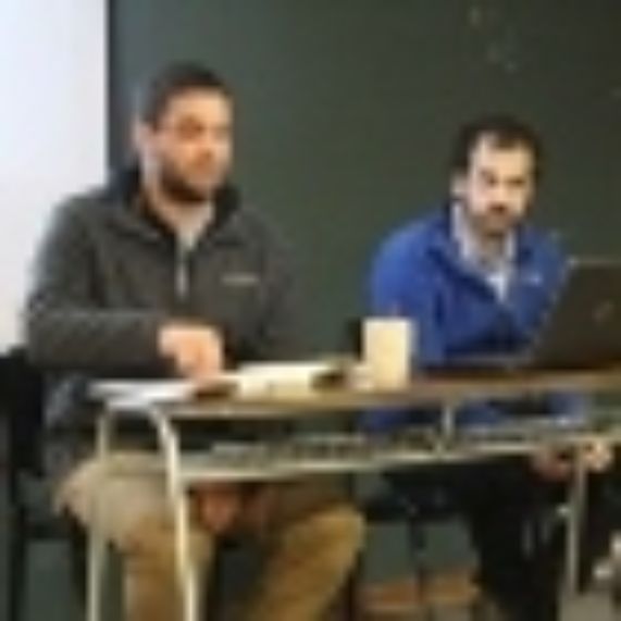 Tomás Dodds y Felipe García, investigadores del estudio 