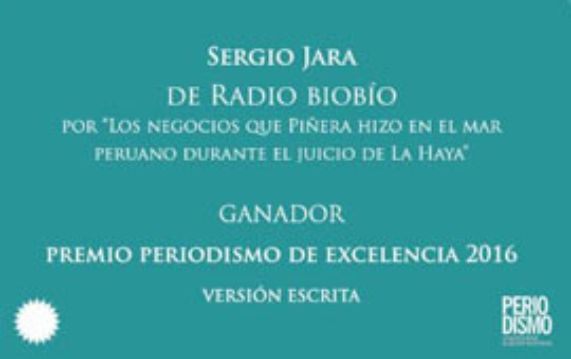 Periodista diplomado en Periodismo de Investigación del ICEI obtiene Premio de Excelencia UAH