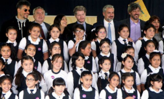 Rector Vivaldi en inauguración de la Semana de la Educación Artística