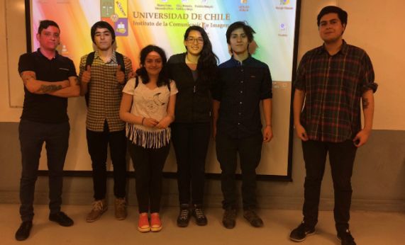 Estudiantes de Puerto Cisnes realizan taller de cine en el ICEI