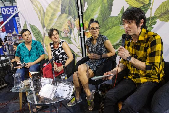 La presentación se llevó a cabo en el Foro del Autor de FILSA 2018.