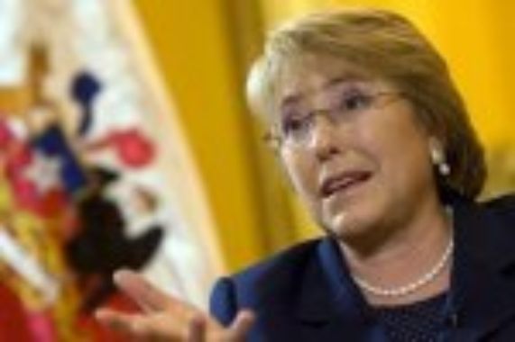 Michelle Bachelet, Expresidenta de Chile y precandidata de la Concertación