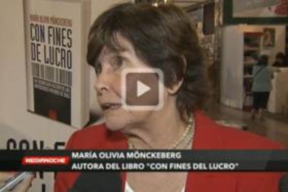 María Olivia Mönckeberg en Medianoche de TVN