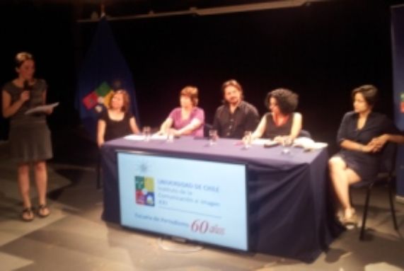 Participantes en el foro sobre Periodismo de Investigación en el ICEI